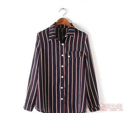 【2016春季新款百搭通勤雪紡條紋長(zhǎng)袖女士襯衫廠家直銷xyl0210】昆山市玉山鎮(zhèn)貝爾雅服飾商行 - 產(chǎn)品庫(kù)